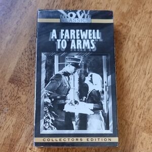 🆕️ A Farewell to Arms Movie Classics Collectors Edition VHS Movie